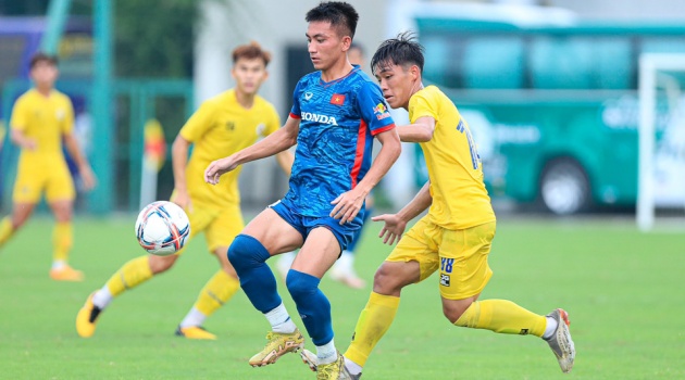 U23 Việt Nam hòa U21 Hà Nội trước ngày đi Thái Lan