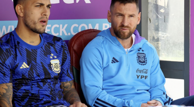 Scaloni nói nguyên nhân không tung Messi vào sân