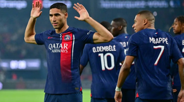 Khi Hakimi không còn bận tâm bởi Messi hay Neymar