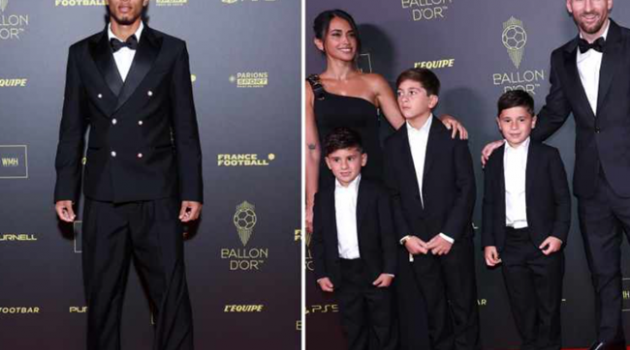 Messi và dàn sao rạng rỡ ở Gala Quả bóng Vàng