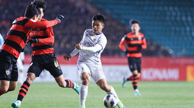 Nỗ lực bất thành, Hà Nội gục ngã trước Pohang Steelers