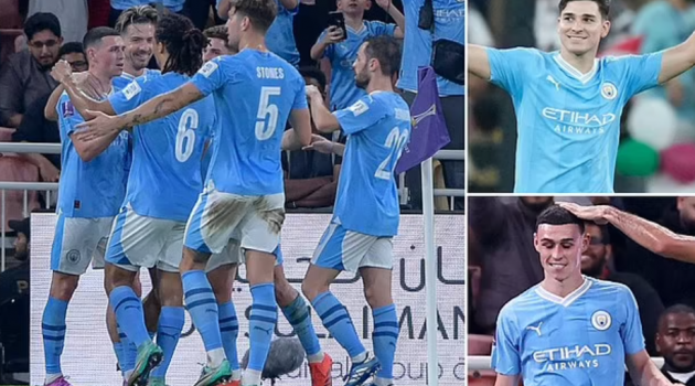 Alvarez thăng hoa, Man City hủy diệt đối thủ ở CK Club World Cup