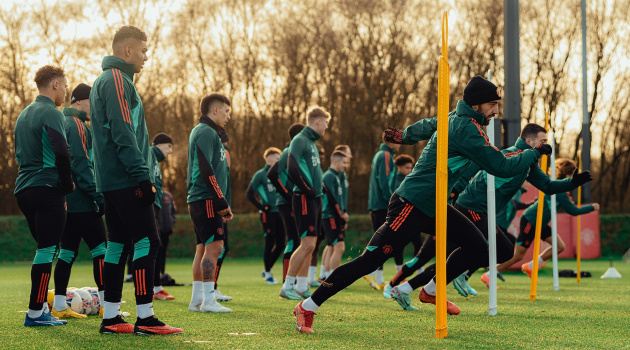 Buổi tập của Man United