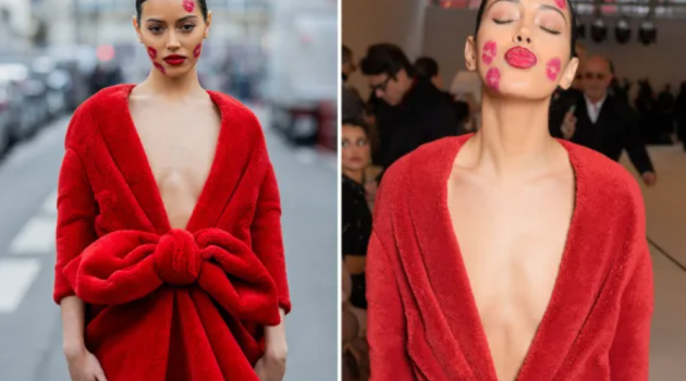 Bạn gái Alli khoe dáng gợi cảm trên đường phố Paris
