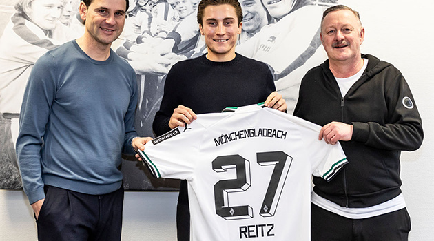 CHÍNH THỨC! Gladbach giữ chân Reitz đến năm 2028