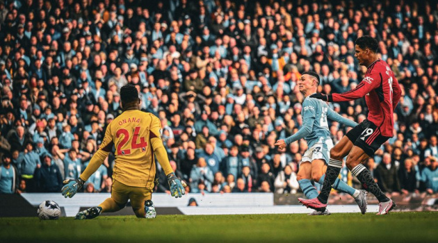 Andre Onana có 45 phút quá hay trước Man City