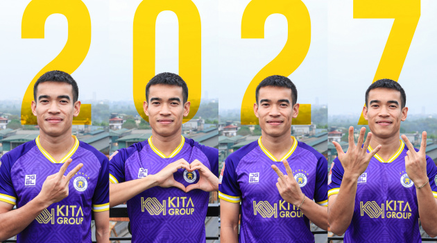 Hà Nội FC công bố hợp đồng mới với Văn Toàn