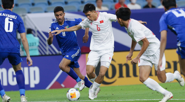 Khởi đầu gặp Kuwait, U23 Việt Nam căng cứng và bối rối