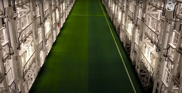 Real lộ ảnh công trình cực chất, Bernabeu được giấu dưới lòng đất