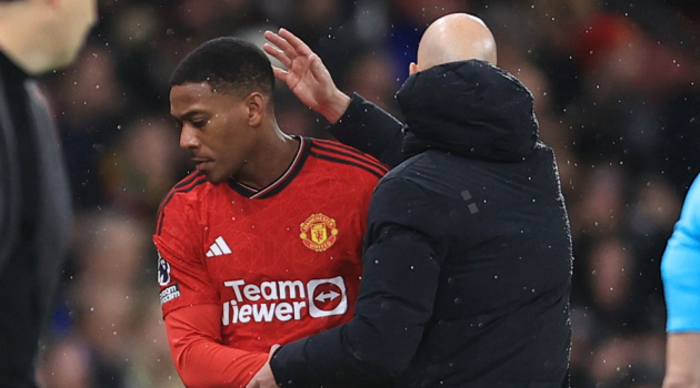 Bất ngờ với Anthony Martial