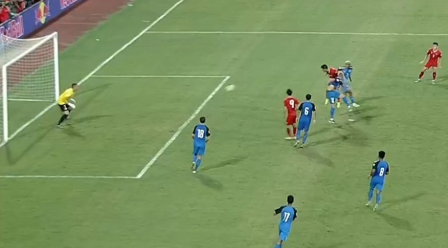 Tuấn Hải ghi bàn phút bù giờ, Mỹ Đình vỡ òa trận cầu 5 bàn