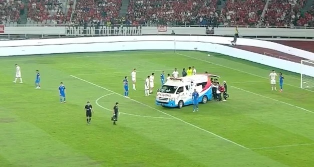 Sự cố trong trận đấu giữa Indonesia - Philippines