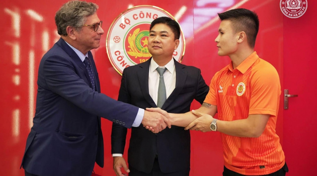 Chấm dứt giấc mơ xuất ngoại, Quang Hải ký hợp đồng trọn đời với CAHN