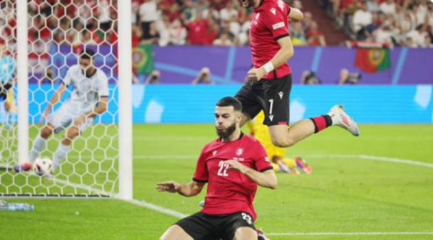 5 điều rút ra từ chiến thắng bất ngờ của Georgia trước Bồ Đào Nha