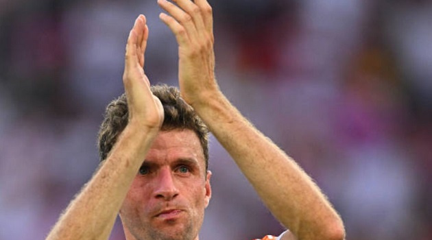 Hình ảnh đáng thương của Thomas Muller