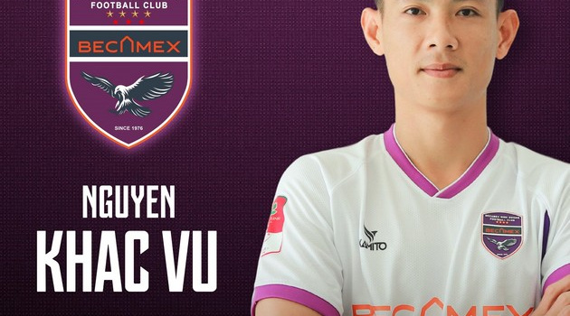 Nguyễn Khắc Vũ chia tay Long An, cập bến Bình Dương