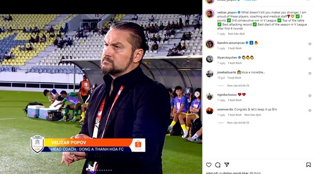 Urawa Red Diamonds thắng 17-0 ở TP HCM, HLV Velizar Popov khoe thành tích