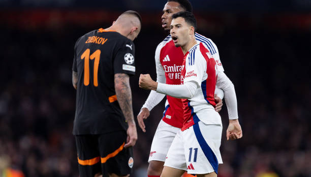 10 thống kê Arsenal 1-0 Shakhtar: Martinelli out trình; Lời nguyền sân nhà