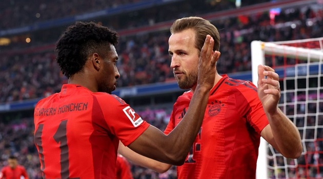 Harry Kane tỏa sáng, Bayern Munich thắng Union Berlin 3-0