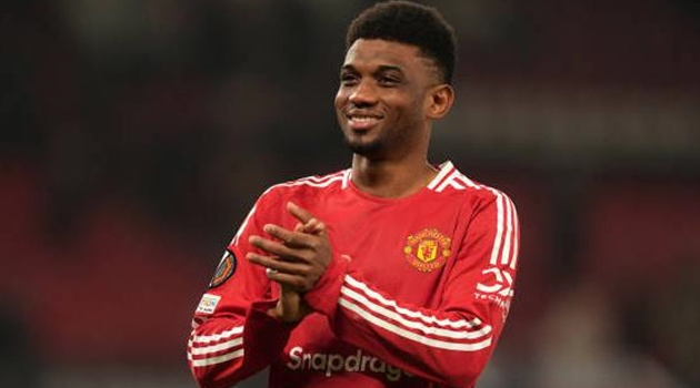 Amad Diallo rực sáng mang đến hy vọng cho hàng công M.U