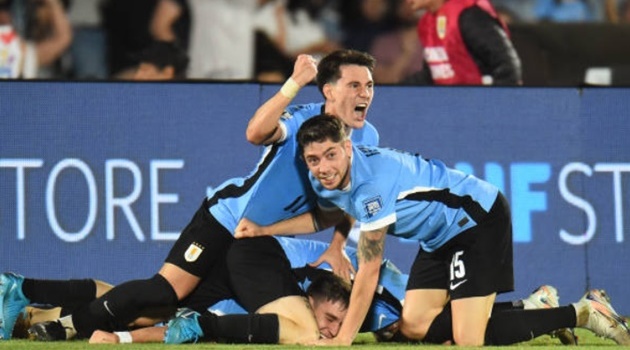 Ugarte lập công phút 90+11, Uruguay thắng nghẹt thở 3-2 trước Colombia