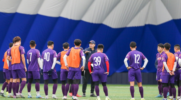 Lịch trình của ĐT Việt Nam trong ngày 26/11