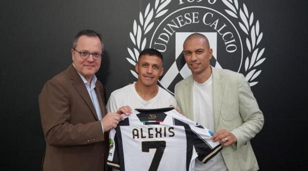 Xác định thời điểm Alexis Sanchez tái xuất sân cỏ Serie A