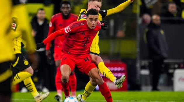 Kane chấn thương, Musiala giải cứu Bayern trước Dortmund