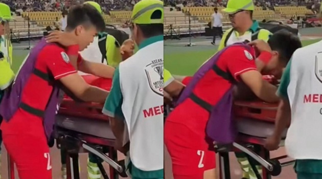 Duy Mạnh gây xót xa khi Xuân Son chấn thương