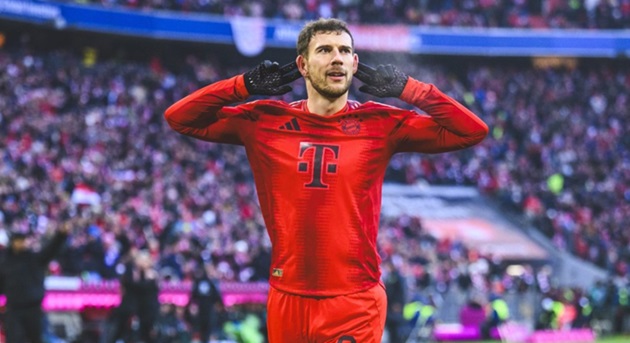 Vincent Kompany ca ngợi Leon Goretzka sau trận thắng Wolfsburg