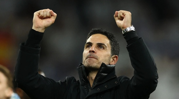 Arteta: 'Arsenal đến Paris để viết nên lịch sử'