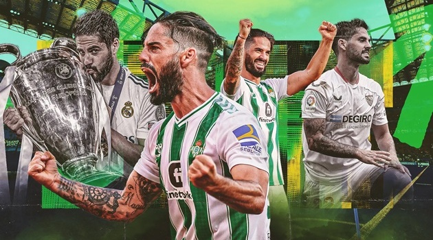 Isco - Từ thiên tài lạc lối đến biểu tượng mới của Real Betis
