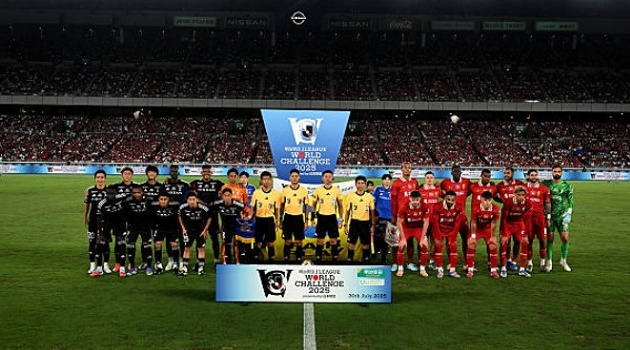 Trận giao hữu Yokohama – Liverpool xác lập kỷ lục người xem tại J.League