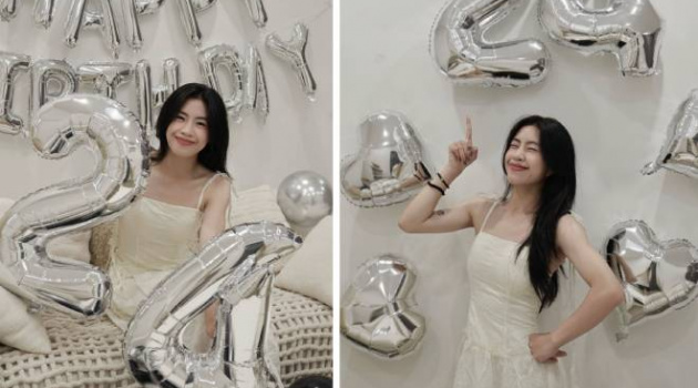 Cơn lốc đường biên Thanh Nhã khoe vẻ đẹp tinh khôi ở tuổi 24