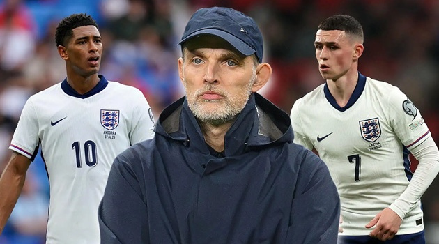 Tuchel đứng trước quyết định lớn với Foden và Bellingham