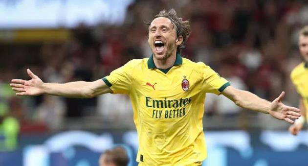 Modric và chuỗi bất bại derby trước trận Milan gặp Inter
