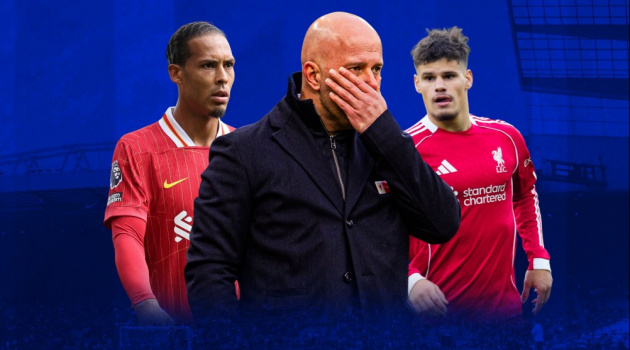 Liverpool sa sút, đứng thứ tư trong nhóm đương kim vô địch tệ nhất