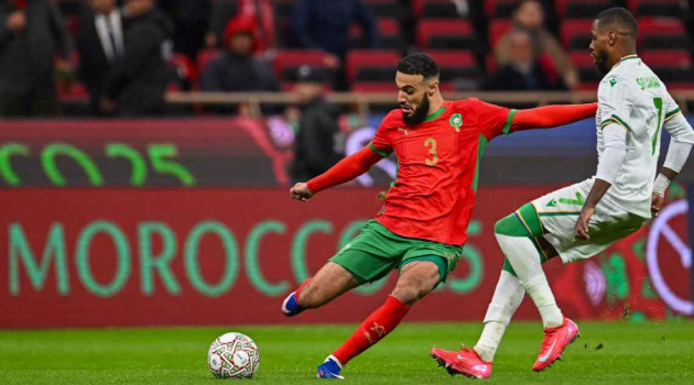 Mazraoui tỏa sáng thay Hakimi tại AFCON, giúp Morocco vượt qua Comoros