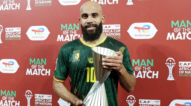 Bryan Mbeumo nói gì sau trận Cameroon thắng Gabon tại AFCON 2025?