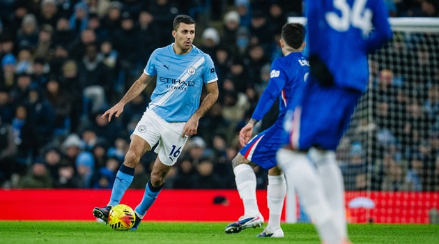 Rodri - Đẳng cấp Quả bóng Vàng không cứu nổi Man City