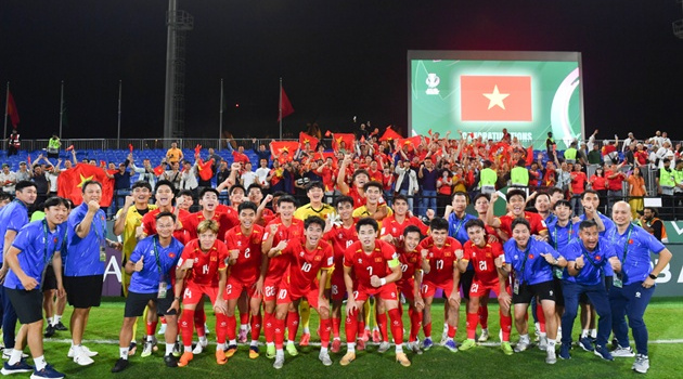 Thắng 8 trận châu Á, U23 Việt Nam vượt cả ĐNA cộng lại