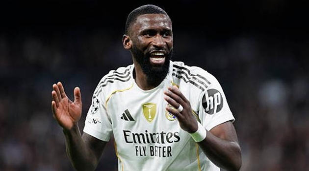 Chelsea cần kinh nghiệm của Rudiger để trở lại đỉnh cao