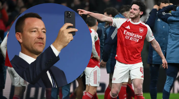 Terry chê Arsenal ăn mừng thái quá ở Carabao Cup