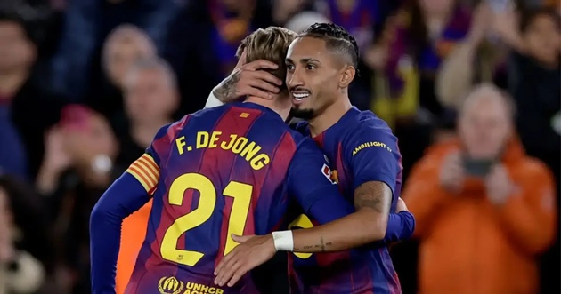 Barca vắng Raphinha, đón De Jong đấu Atletico