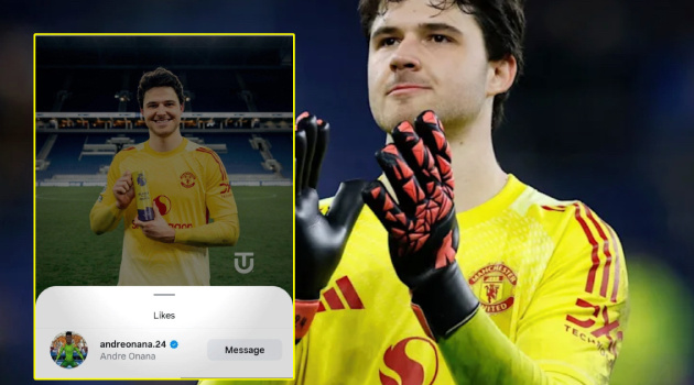 Onana công khai thả tim chúc mừng đàn em Lammens