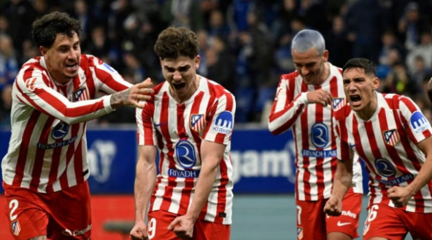 Julian Alvarez giải cứu Atletico Madrid ở phút 90+4'