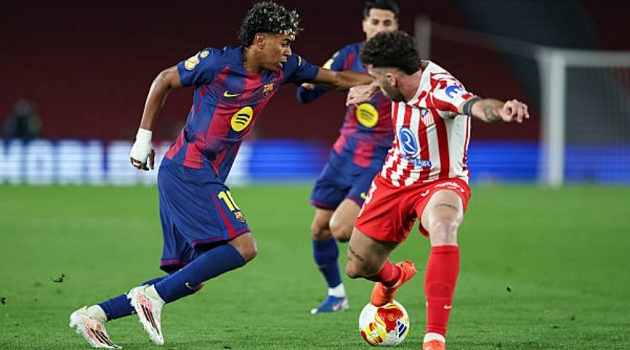 Yamal lập kỷ lục rê bóng khó tin ngày Barca bị loại