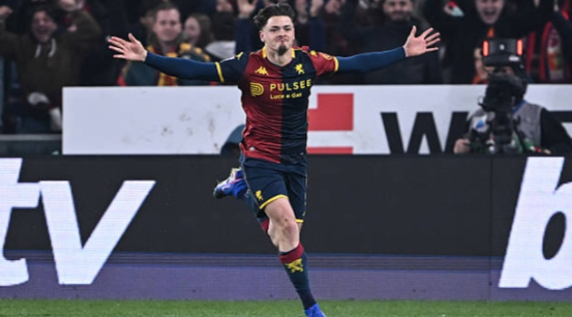 Vitinha lên tiếng phút 80, Genoa hạ gục Roma