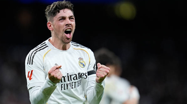 Federico Valverde lập kỷ lục đóng góp bàn thắng tại Real Madrid
