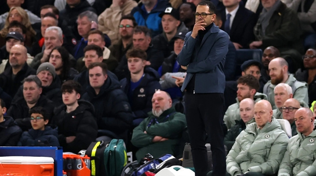 Liam Rosenior lập hai kỷ lục buồn nhất lịch sử Chelsea